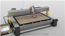 CNC waterjet cutting machine for countertops cut- 3020