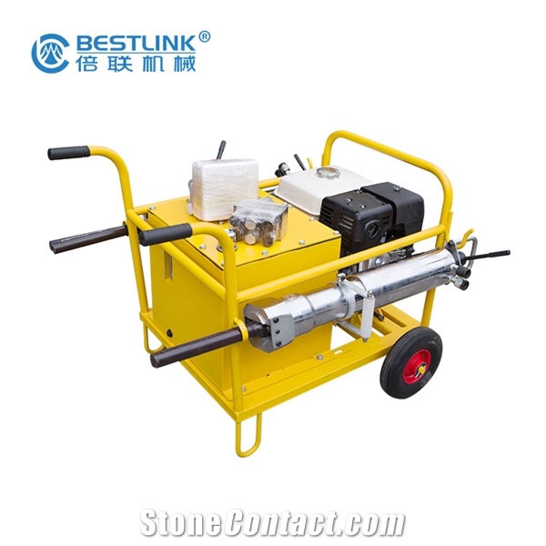 Hydraulic Rock Splitter Gasoline Electric type with Power Pack for Natural Stone
