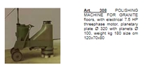 Grinding and Polishing Machine for Granite Floors