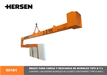 50181 A/L Jib Arm for Loading and Unloading Bundles in Closed Containers
