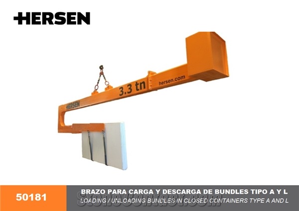 50181 A/L Jib Arm for Loading and Unloading Bundles in Closed Containers