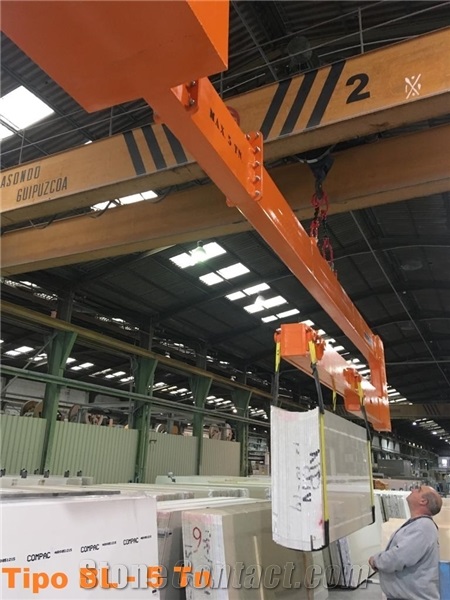 50183 B/BL Jib Arm Crane for Loading and Unloading Slabs in Closed Containers