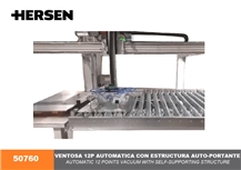 Hersen 50760-12 Eight points vacuum for sandwich panels with depressor and radiocontrol