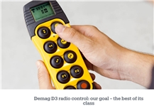 Demag D3 Radio Control for Remote Control Cranes