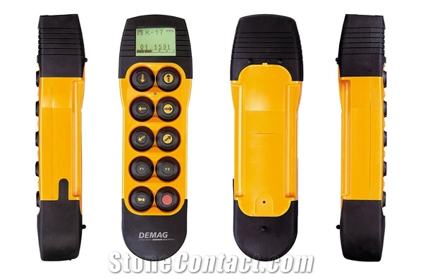 DRC-MP radio control system- Precise control by joystick or hand-held transmitter