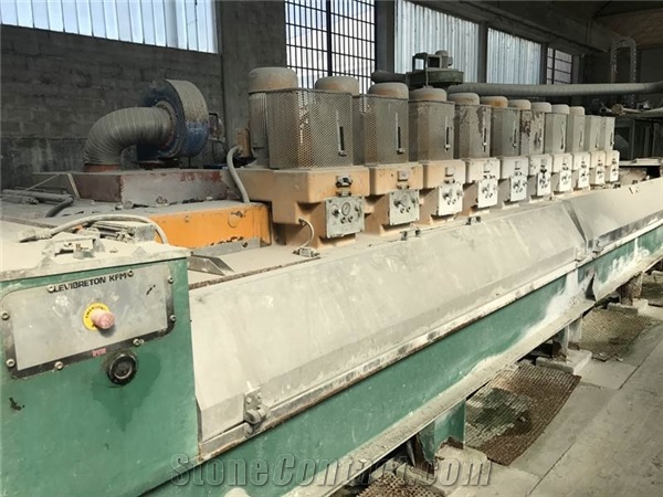 Used Breton Polishing Line For Marble Tiles And Slabs Ref. 2089