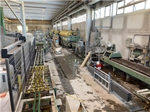 Simec Polishing Line For Granite Tile Ref. 2128- Used Slab Polishing Line Machine
