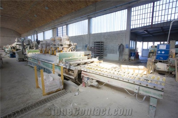 Used Breton Polishing Line For Marble Tiles And Slabs Ref. 2089