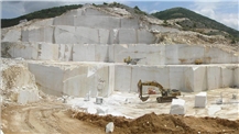 Macedonian Sivec White A1 Marble Quarry