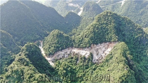 Yen Bai White Marble Quarry