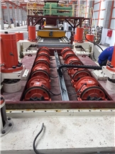 Quartz press machine for quartz slab producition