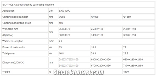 SXA-100L Automatic Gantry Calibrating Machine