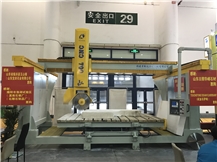 5 Axis CNC Bridge Saw Processing Machine