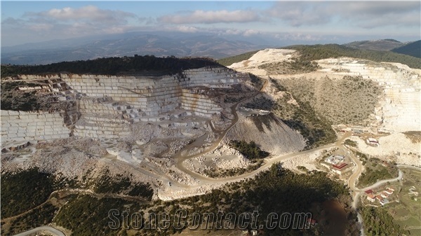 COBANLAR Mugla White Marble Quarry