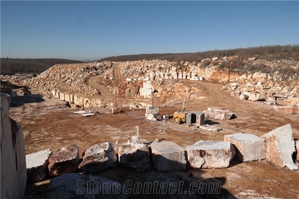 Sarika Beige Marble Quarry
