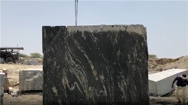 Titanium Black Granite Quarrty