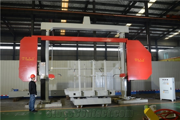 Diamond  Wire Saw Squaring Machinery for Granite and Marble 