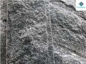 Mushroomed Black Wall Panel