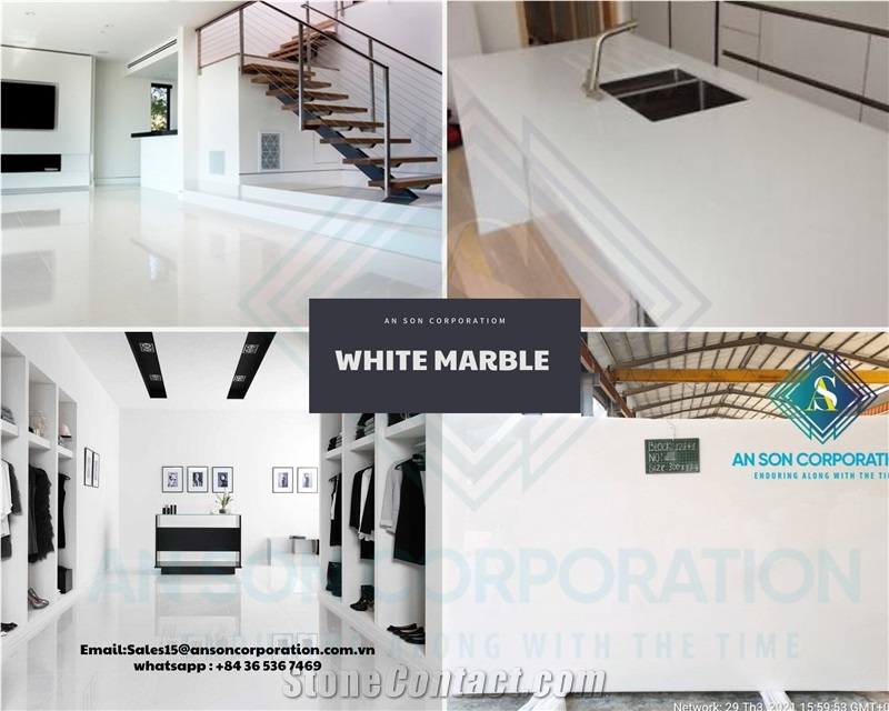 White Marble wholesale in Vietnam