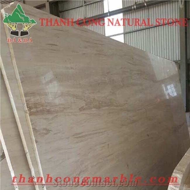 Vietnam Wooden Vein White Marble 01