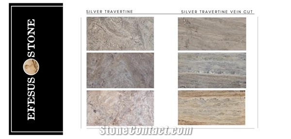 Silver Platinum Travertine-Fantastic Silver Travertine