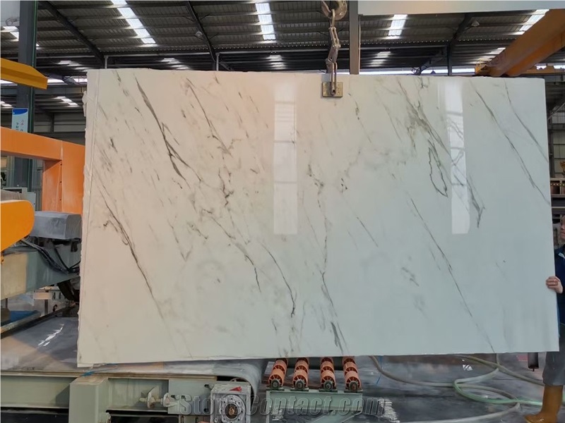 Calacatta Oro Marble Honeycomb Composite Panels for Wall