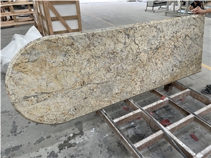 Granite Stone Ogee Edges Table Top Dining Table Irregular