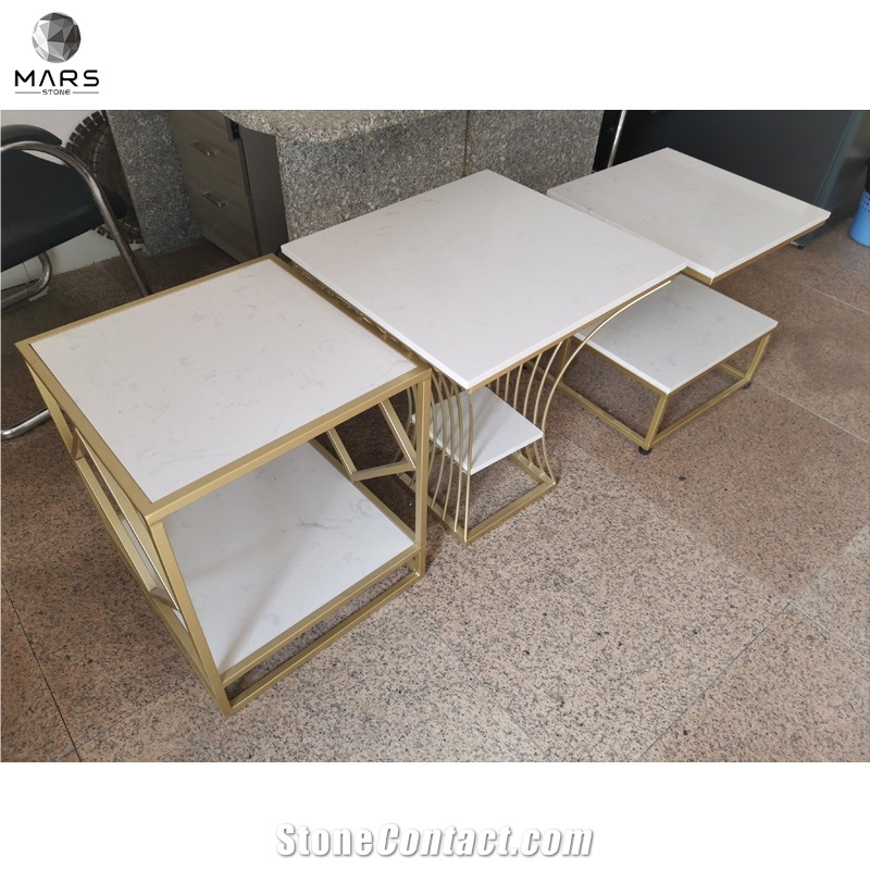 Carrara White Color Like Modern Furniture Dining Tables