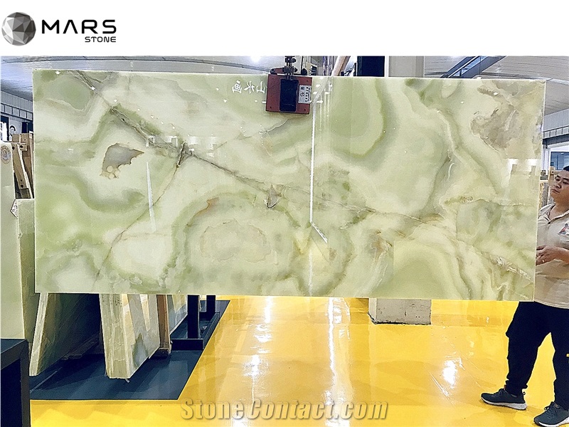 Cheap price Onice Verde Persiano Stone Onyx For Countertop