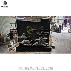 Granite Water Fountain For Courtyard Decorative Statue