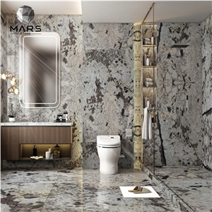Luxury Snow Silver Fox Alpinus White Granite