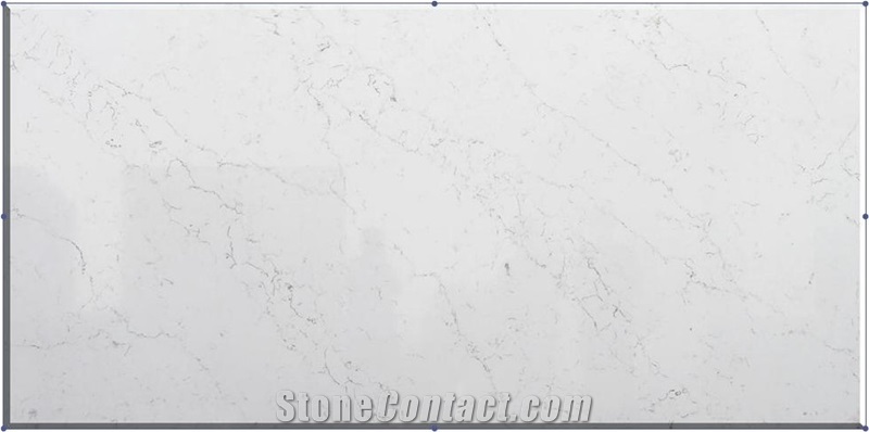 Artificial quartz stone for kitchen and baths