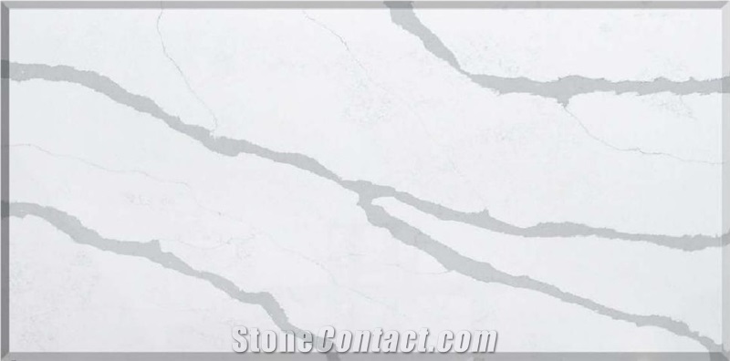Bring you a happiness quartz slab in kitchen 