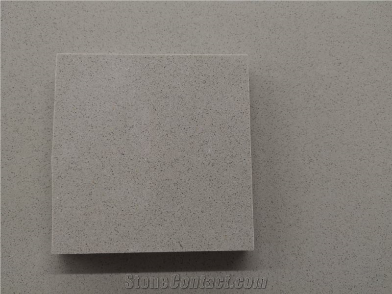 Pure Grey Matching quartz slab sample