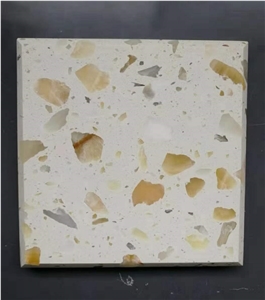 Terrazzo slabs & tiles for floor wall, black, beige price