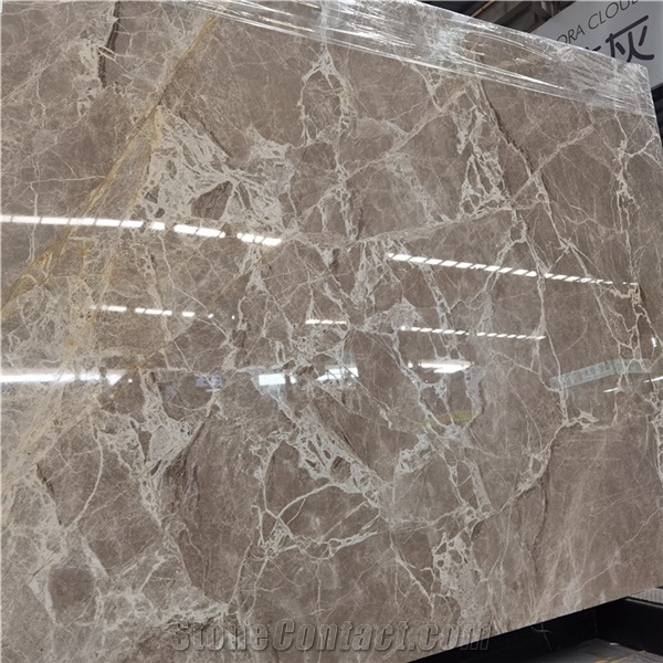 Calacatta brown marble floor tile italian stone