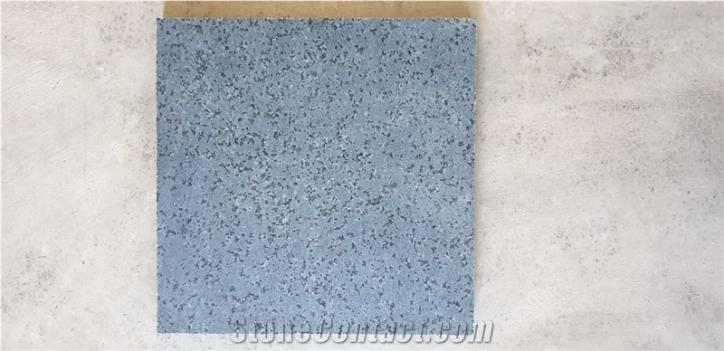 Light grey G654 Granite honed tile and slab