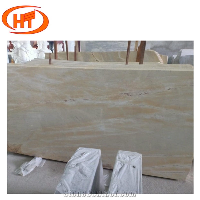 Natural Honey Color Marble Cheap Price High Quality