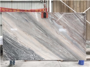 italian dolomite slab palissandro blue breccia kitchen floor