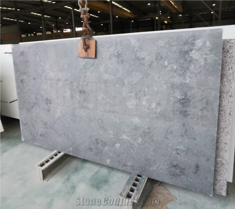 China Concrete Grey Quartz Slabs to Australia