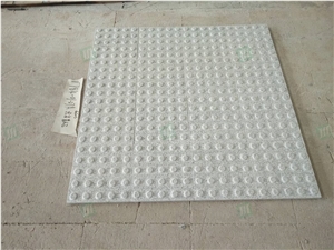 G603 Grey Granite Blind Stone Grooved/ Dots Blind Tiles