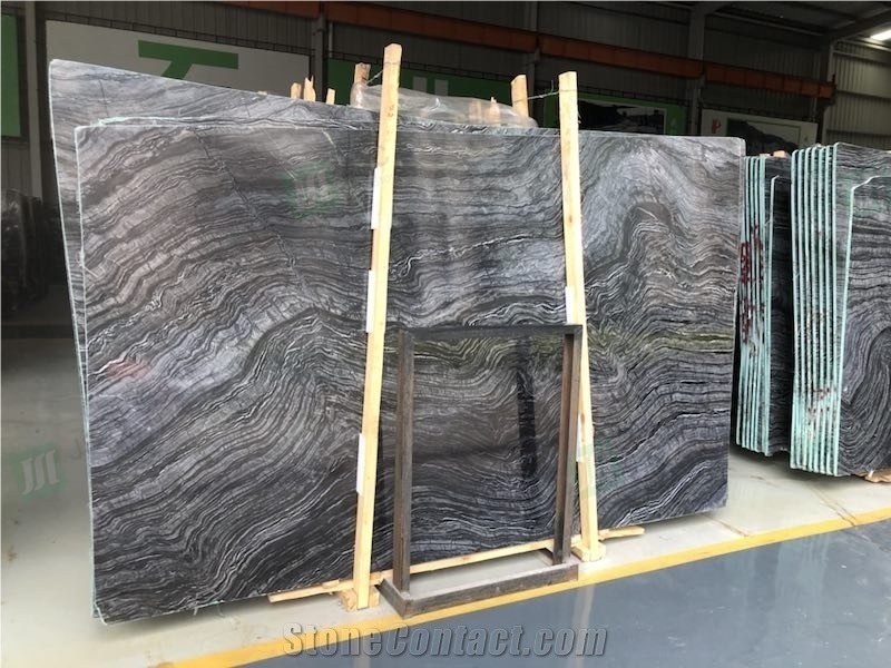 Kenya Black Marble Slabs And Tiles For Hotel Project