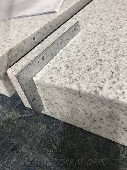 Natural American Bethel White Granite Paving For Project