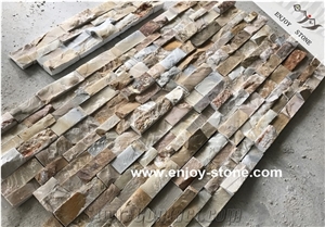 Culture Stone/Ledger Panel/Veneer Stone, Golden, Cladding