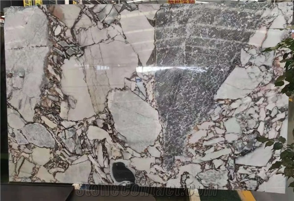 Popular Elephant white marble polished slabs for countertops