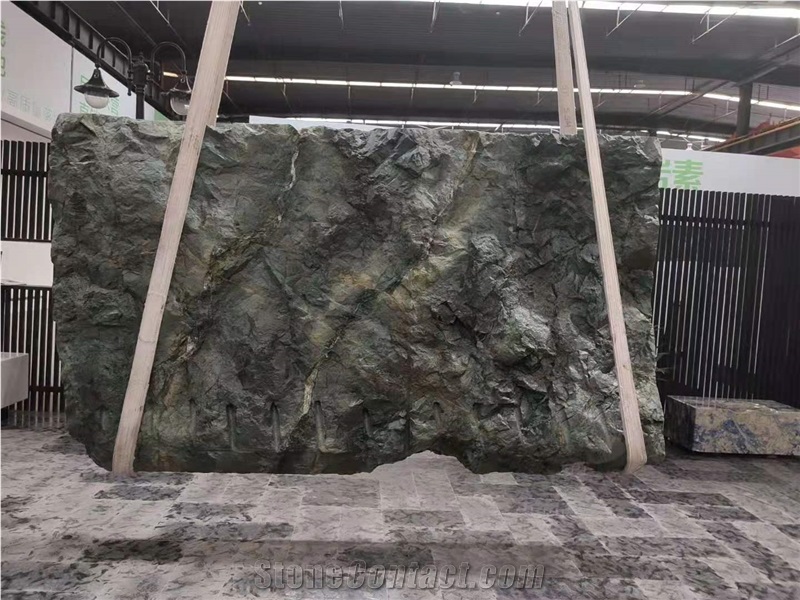 Brazil Green Marble Split Wall Cladding Slabs & Floor Tiles