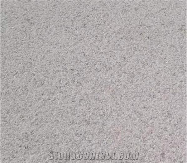 China New pearl white Granite Bush Hammered Floor Tiles