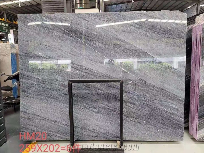 Chinese Blue Sands Marble Polished  Slabs & Tiles
