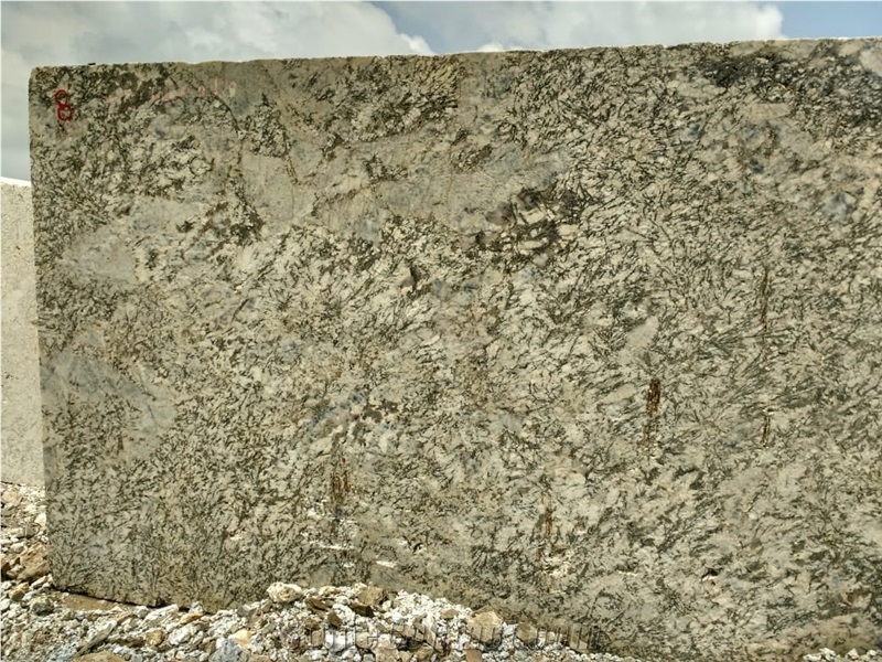  Indian Alaska White Granite Block