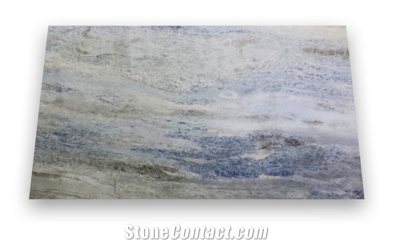 Calcite Azul Extra Marble Slabs